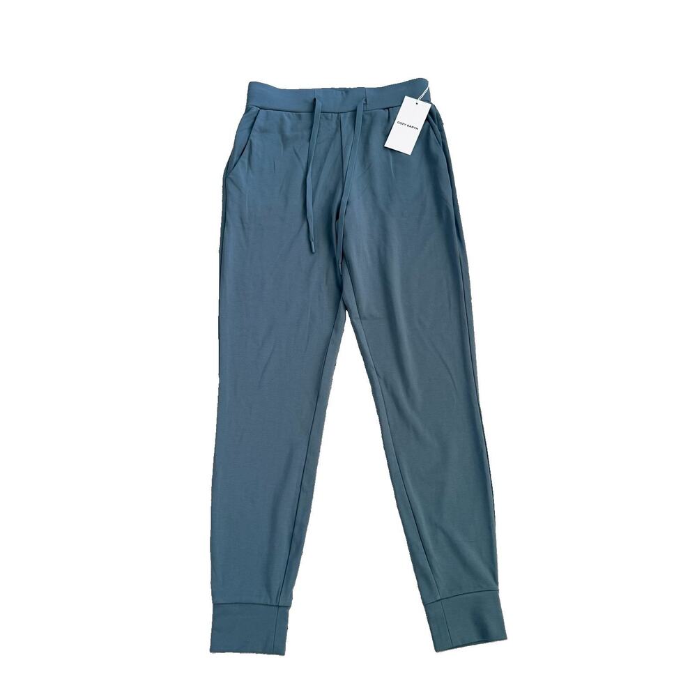 New Cozy Earth Women’s Ultra Soft Bamboo Joggers Oceanside XS NWT $165